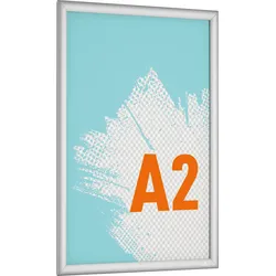 DURABLE 504623 - Klapprahmen, A2, Aluminium