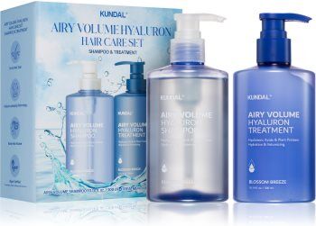 KUNDAL Airy Volume Hyaluron Set coffret para cabelo . Airy Volume Hyaluron Set