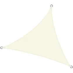 SONNENSEGEL SolVision PS9 360/360/360 cm dreieckig Creme PE