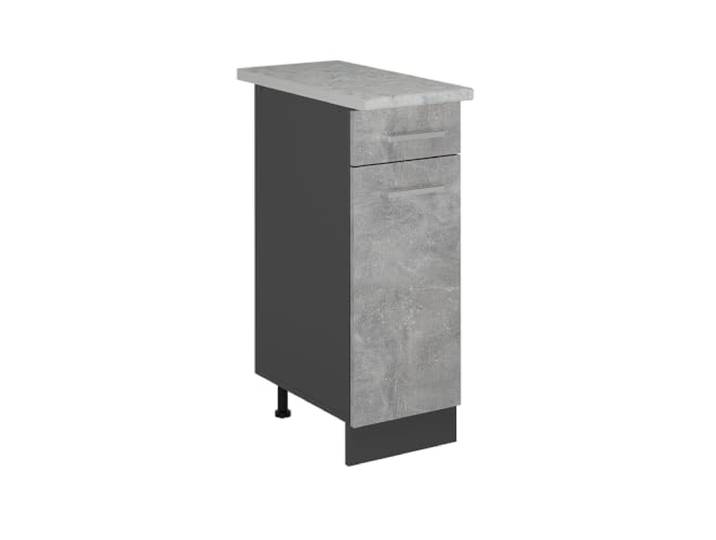Vicco Küchenunterschrank R-Line, Beton, 30 cm