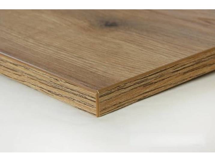 Schreibtischplatte 180x80 aus Holz DIY Schreibtisch direkt vom Hersteller vielseitig einsetzbar - Tischplatte Arbeitsplatte Werkbankplatte mit 125kg Belastbarkeit & Kratzfestigkeit - Sunshine Eiche