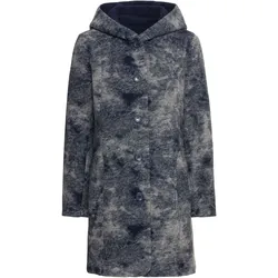 Wollmix-Jacke, Jacquard marine, 48