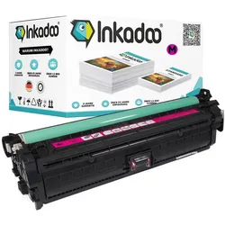 Inkadoo, Toner, Toner kompatibel zu HP CE273A / 650A Toner, magenta Magenta (M)