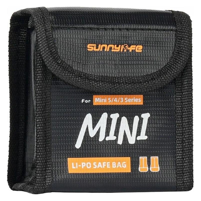 Sunnylife Futerał Etui Pokrowiec Ognioodporny 2x Akumulator Dji Mini 5 4 3 Pro Mini 3 / N5p-dc084-2 (Drohnen Zubehör Tasche, DJI Mini 3, DJI Mini 3 Pro, DJI Mini 4 Pro) (SUNNYLIFE)