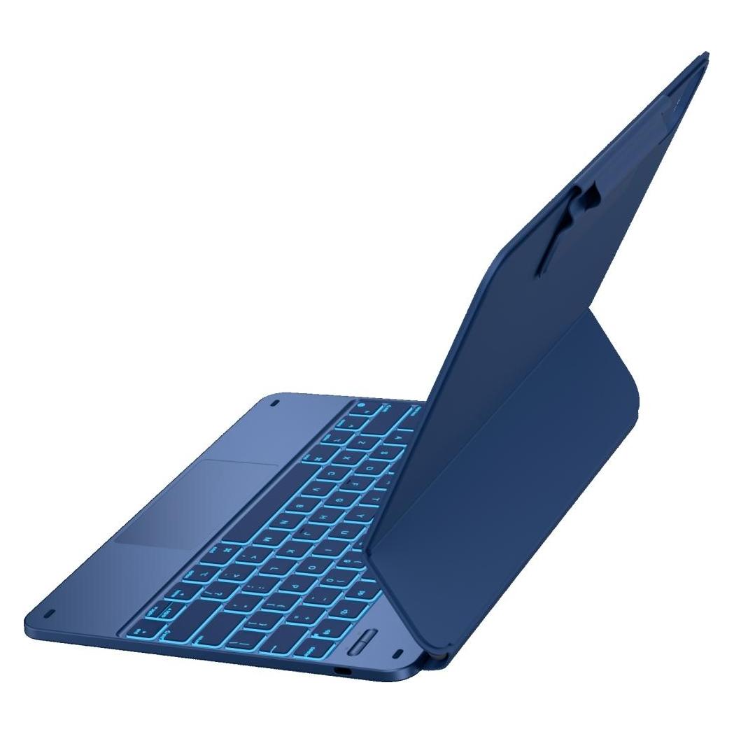 Typecase Case Edge with keyboard for iPad Pro 13" 2024/2025 pacific blue (Apple iPad Pro 13 2024, Apple iPad Pro 13 2025) (6979284780394)