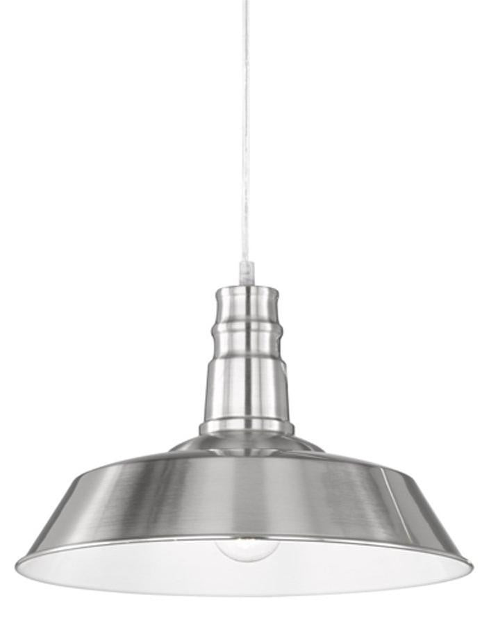 TRIO Hanglamp in mat nikkel