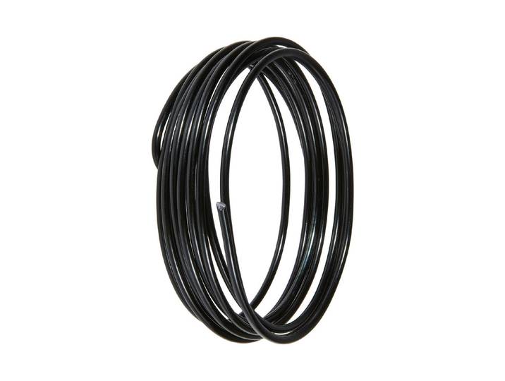 Glorex Deko-Aludraht Schwarz 2 m 2 mm