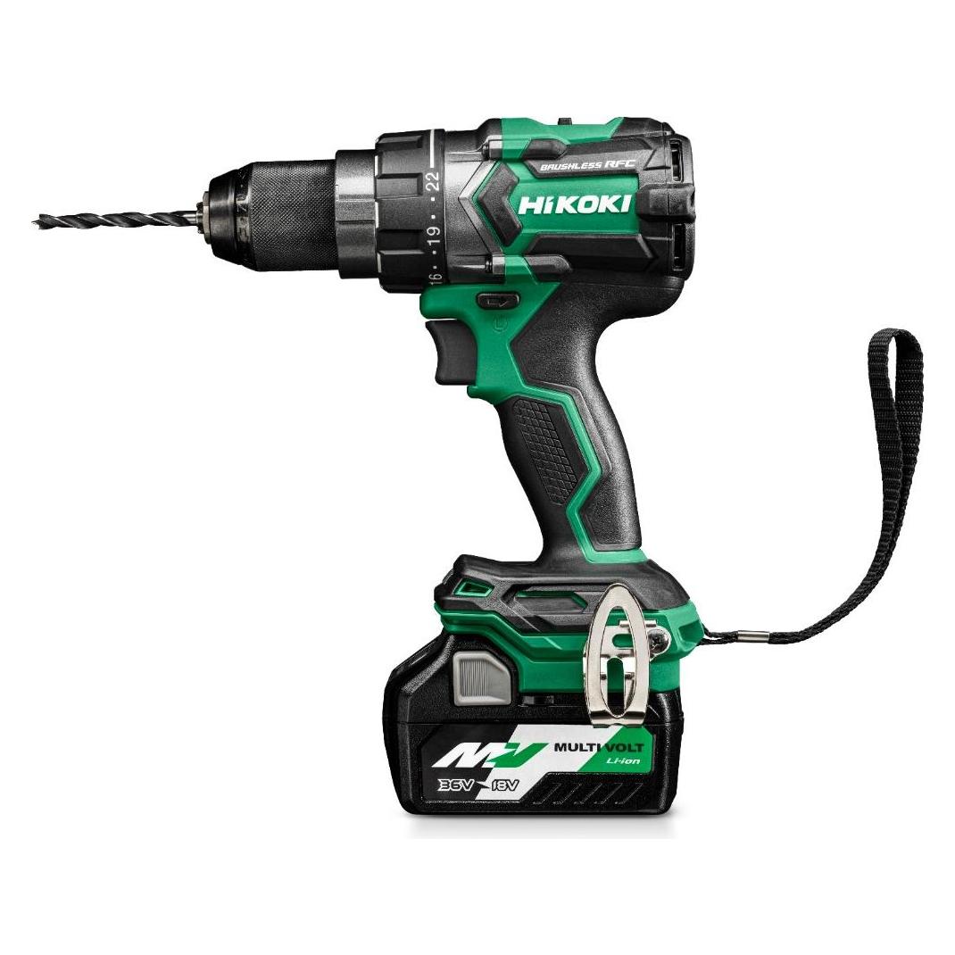 Hitachi HIKOKI WIERTARKO-WKRĘTARKA 18V DS18DBSLWFZ 140Nm 2xBSL36A18 (1x2,5Ah 1x5,0Ah) (Bohrschrauber) (HDS18DCWRZ)