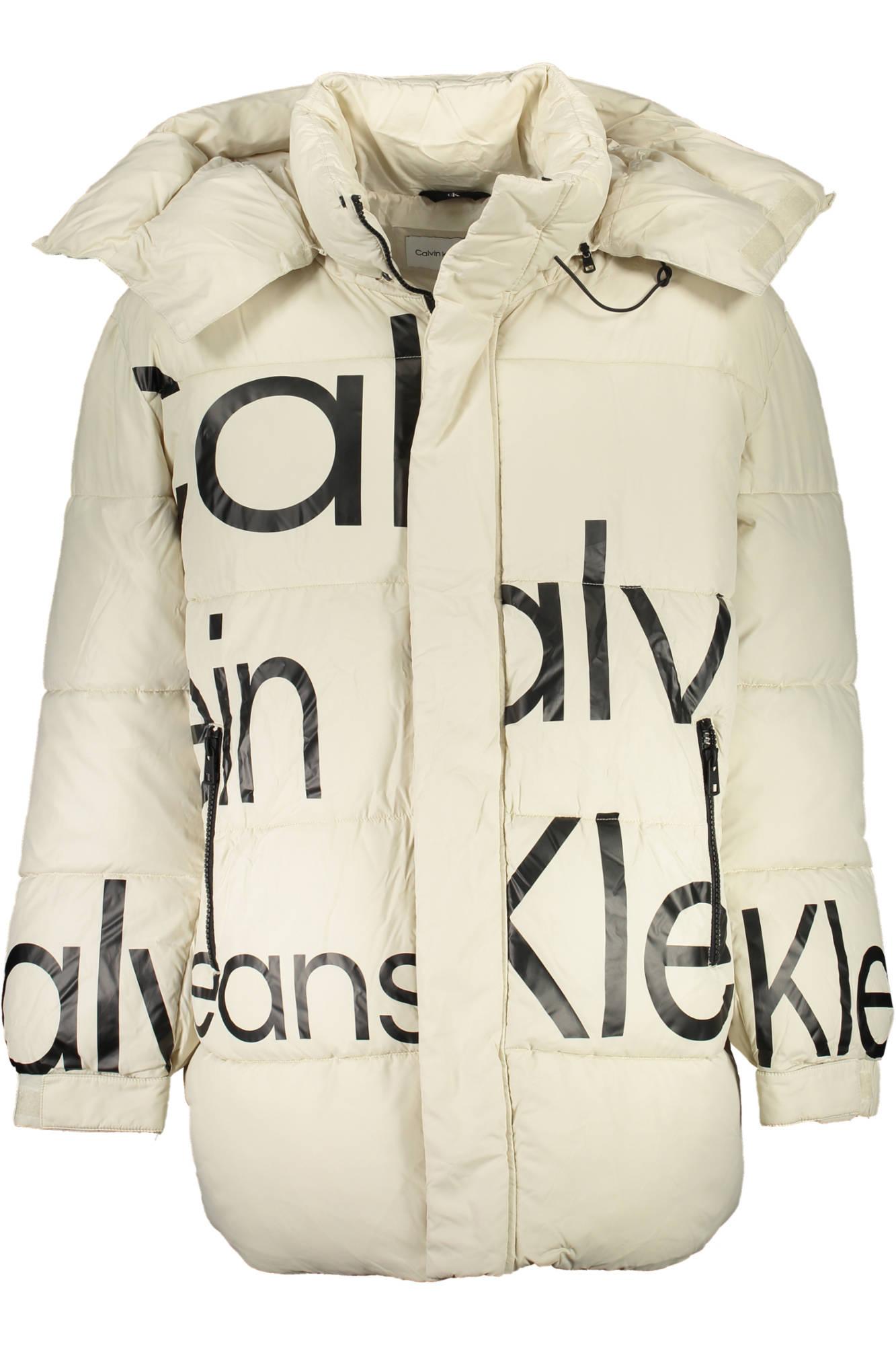 Calvin Klein Heren Beige Polyester Jas