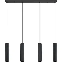 Sollux SL.2003 Pendelleuchte KARBON 4L schwarz