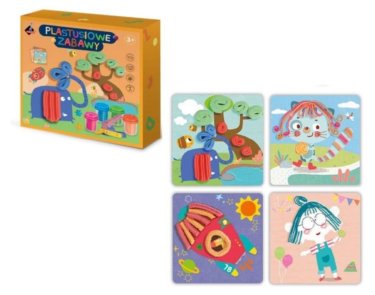 Askato Creatieve set met persmachine voor plastisch speelplezier