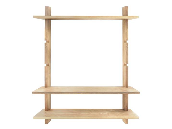 Étagère modulaire individuelle naturel