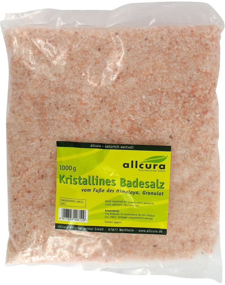 Kristallines Badesalz v.Fusse d.Himalaya