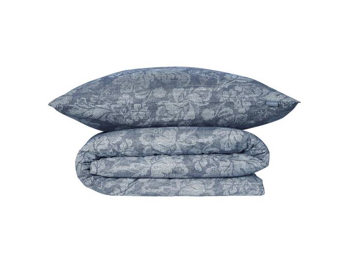 Schiesser Bettwäscheset Missy - Renforcé - 2-teilig - 135x200 cm - Rauchblau, Blau, 135x200 cm, Heimtextilien, Bettwäsche & Leintücher, Bettwäsche