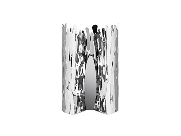 Alessi Barkroll BM04 - Dérouleur Essuie-Tout Design\, Acier Inox 18/10 Porte-essuie-tout\, dessiné par Boucquillon & Maaoui\, en acier poli\, pour le papier absorbant sur le plan de travail