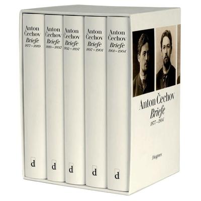Briefe 1877–1904 in 5 Bänden in Kassette, Set von Anton Cechov, Diogenes Verlag AG, 978-3-257-06190-1