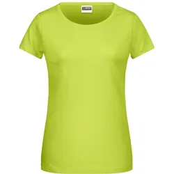James & Nicholson Damen Bio T-Shirt 8007 acid yellow XS