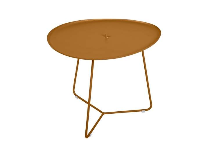 Niedriger Tisch, Aluminium, Abnehmbare Platte, 44,5×43,5 cm, Modern, Fermob COCOTTE