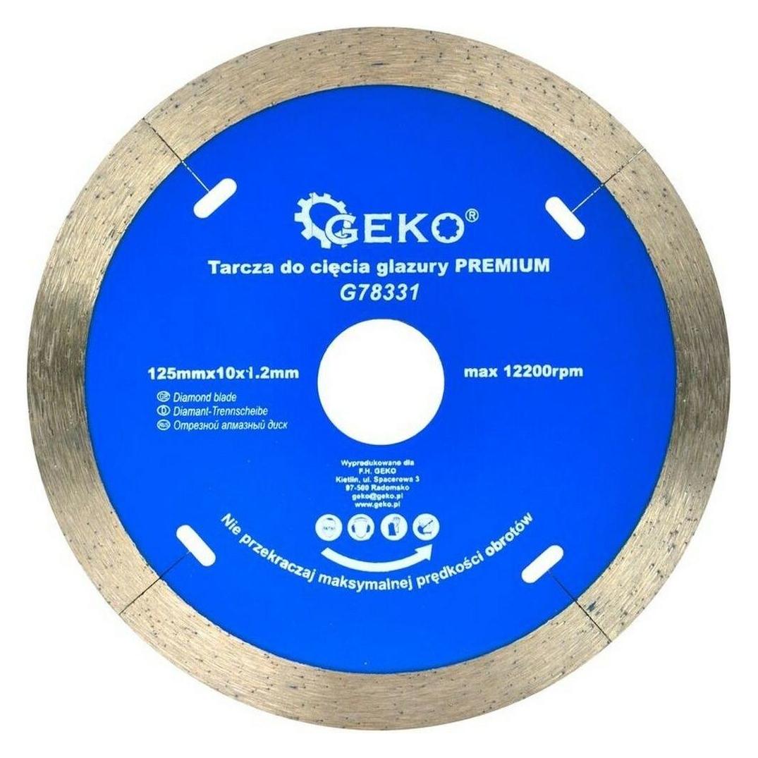 GEKO Diamant-Trennscheibe 125x10x22,23mm (G78331)