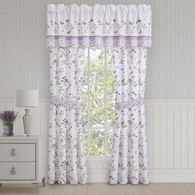 Nola 84 Inch Window Panel Pair by Royal Court in Lilac (Size ONE SIZE)