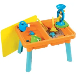 Androni Sand- und Wassertisch mit Wassermühle, 10-tlg.