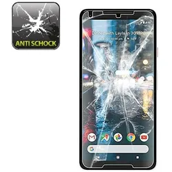 2x Panzerfolie für Google Pixel 2 ANTI-SCHOCK Displayfolie Displayschutz MATT