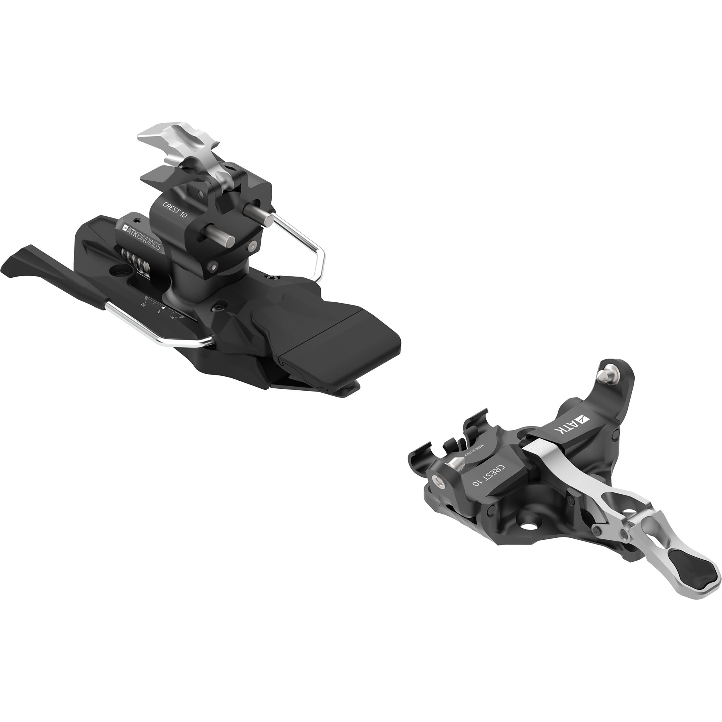 ATK Bindings Crest 10 Tourenbinding Tourenbindungen grau Größe 102mm Skitour