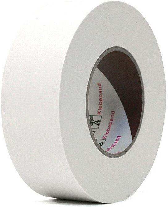 Gaffer Tape Gerband 250 Weiss - Gewebe-Klebeband/panzertape