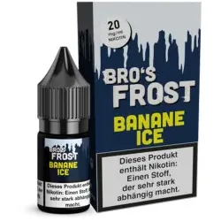 Banana Ice 10ml 20mg NicSalt Liquid by The Bro ́s Frost