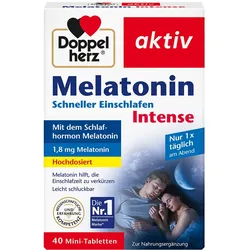 DOPPELHERZ Melatonin Tabletten 40 St