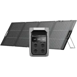 EcoFlow DELTA 3 Serie Solargenerator (PV220 W) - DELTA 3 Plus / 1x 220 W Tragbares Solarpanel