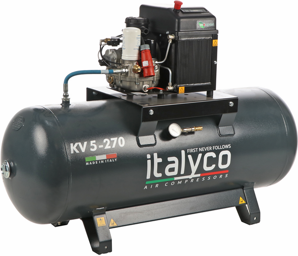 Italyco KV 5/270 - Schraubenkompressor - max Druck 10 bar