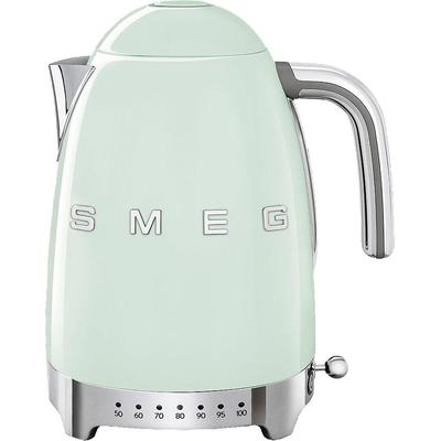 SMEG Wasserkocher "KLF04PGEU", grün (pastellgrün), B:22,3cm H:28cm T:17,1cm, Wasserkocher