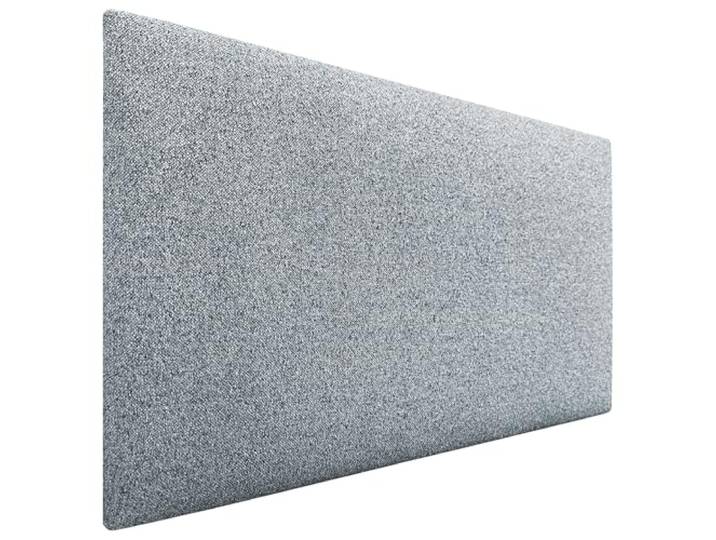 DHOME Gepolstertes Kopfteil Glatt aus Aqualine-Stoff Höhe 70 cm Dicke 4 cm und 8 cm für Wand Akustische Kopfteile Schallabsorbierend (Perlgrau, 90cm, Stärke 8cm)