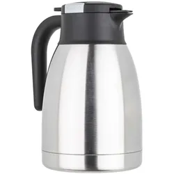 Haushalt International Isolierkanne aus Edelstahl 1,5 Liter Einhandautomatik 26214
