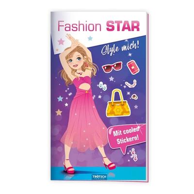 Trötsch Malbuch Stickermalbuch Fashion-Star Filmstar, Taschenbuch von , Trötsch Verlag GmbH & Co. KG, 978-3-9880208-0-2