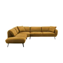 pop Ecksofa  Ventus ¦ gelb ¦ Maße (cm): B: 304