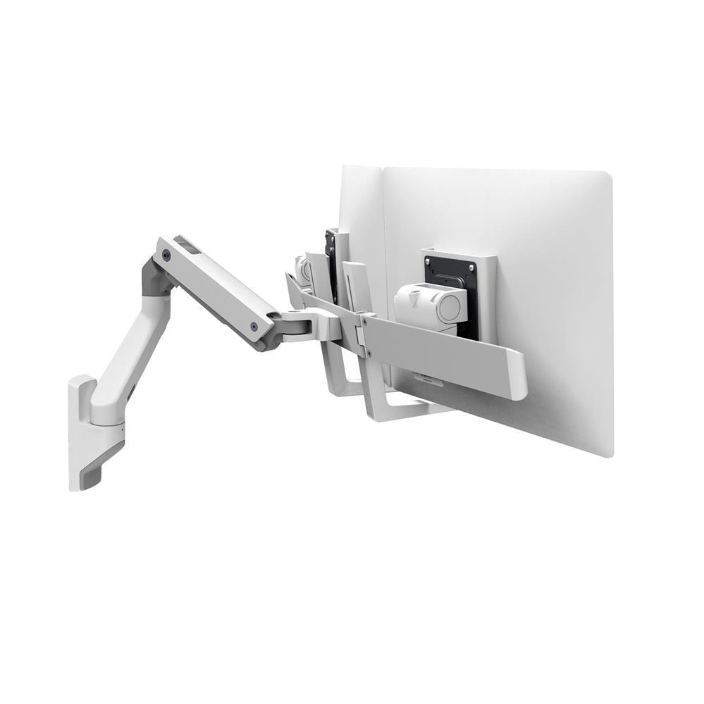 Ergotron HX Dual Monitorarm Wandhalterung für zwei Monitore bis 81,28 cm (32 Zoll) weiß 45-479-216