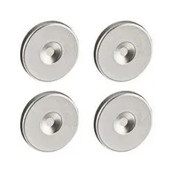 Legrand 077896 Schraubenabdeckung 4 Stück Soliroc IP55 IK10 grau