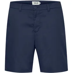 Chinoshorts SOLID "Chinoshorts SDEldric", Herren, Gr. XL, N-Gr, blau (insignia blau), Obermaterial: 65% Polyester PES. 35% Baumwolle CO., Hosen Chinoshorts