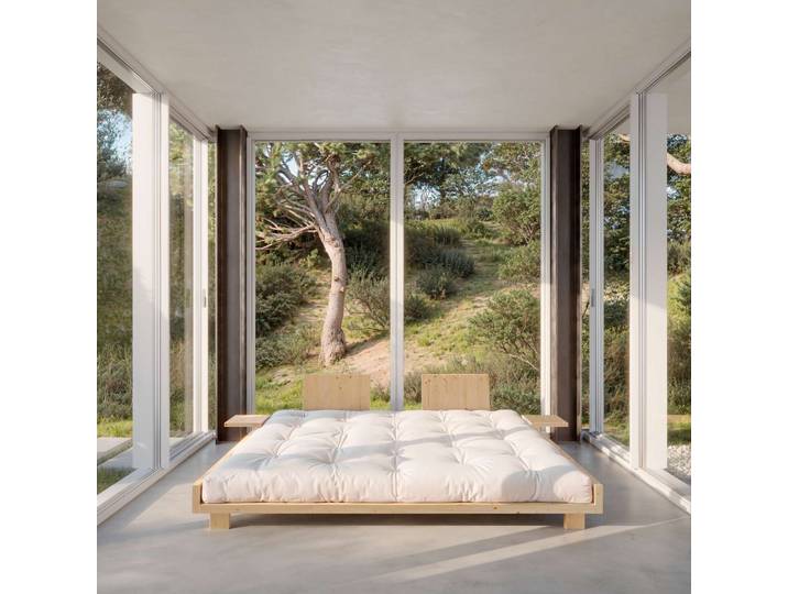 Karup Design Social Bed, ohne Matratze, FSC-zertifiziertes Massivholz wahlweise mit oder ohne verstellbares Zubehör, Bett in mehreren Grössen