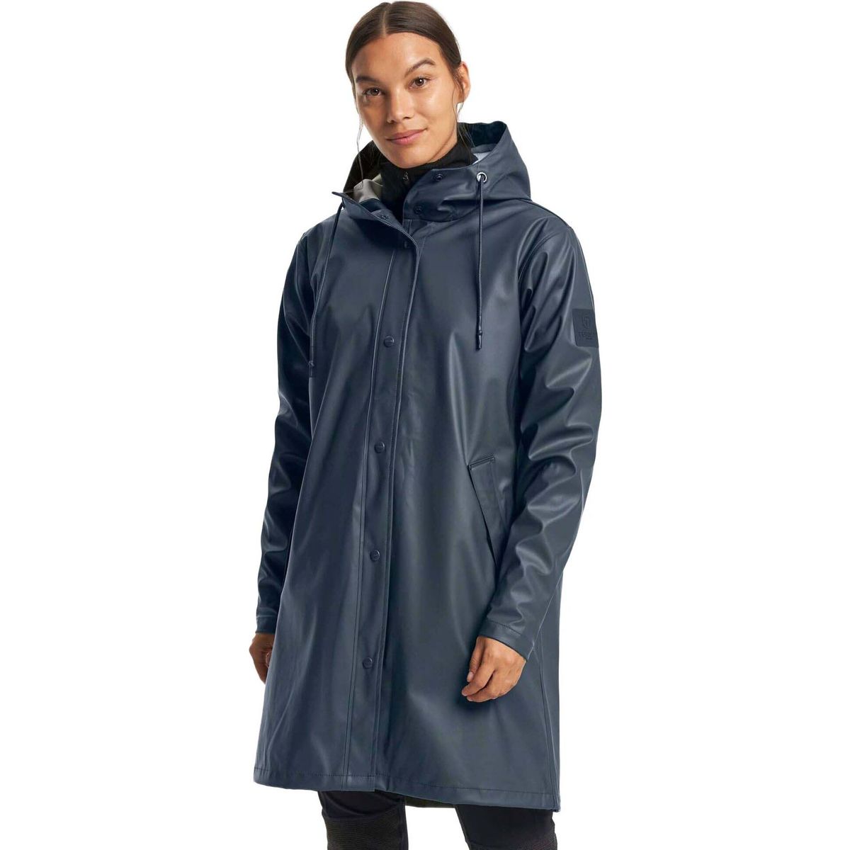 Tenson Apelviken Rain Coat Women dark blue (964) XS 465017643-964-3