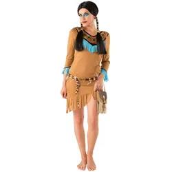Indianerin Kostüm "Buffalo"