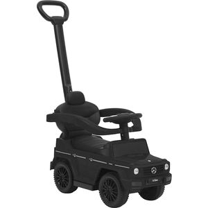 vidaXL Rutschauto 80304, ab 1 Jahr, schwarz, mit Sound & Schiebestange