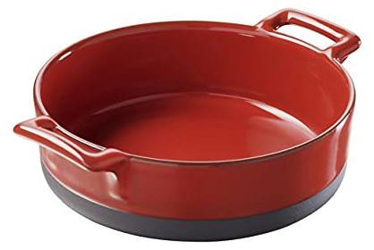 Dripio Ovenschaal rond rood 50 cl