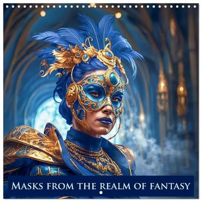 Masks from the realm of fantasy (Wall Calendar 2027 12 × 12 Inch) CALVENDO 12 Month Wall Calendar