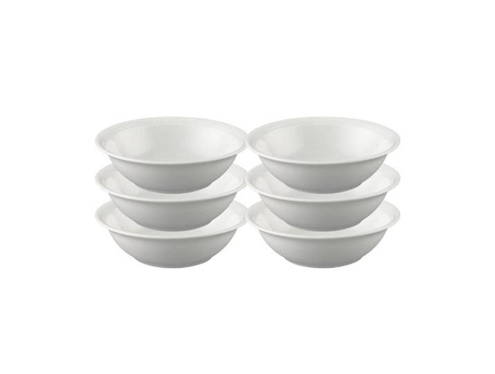 Thomas Porzellan Schale Thomas Trend Weiss Schale/Bowl Ø 17 cm 6er Set, Porzellan, (Set)