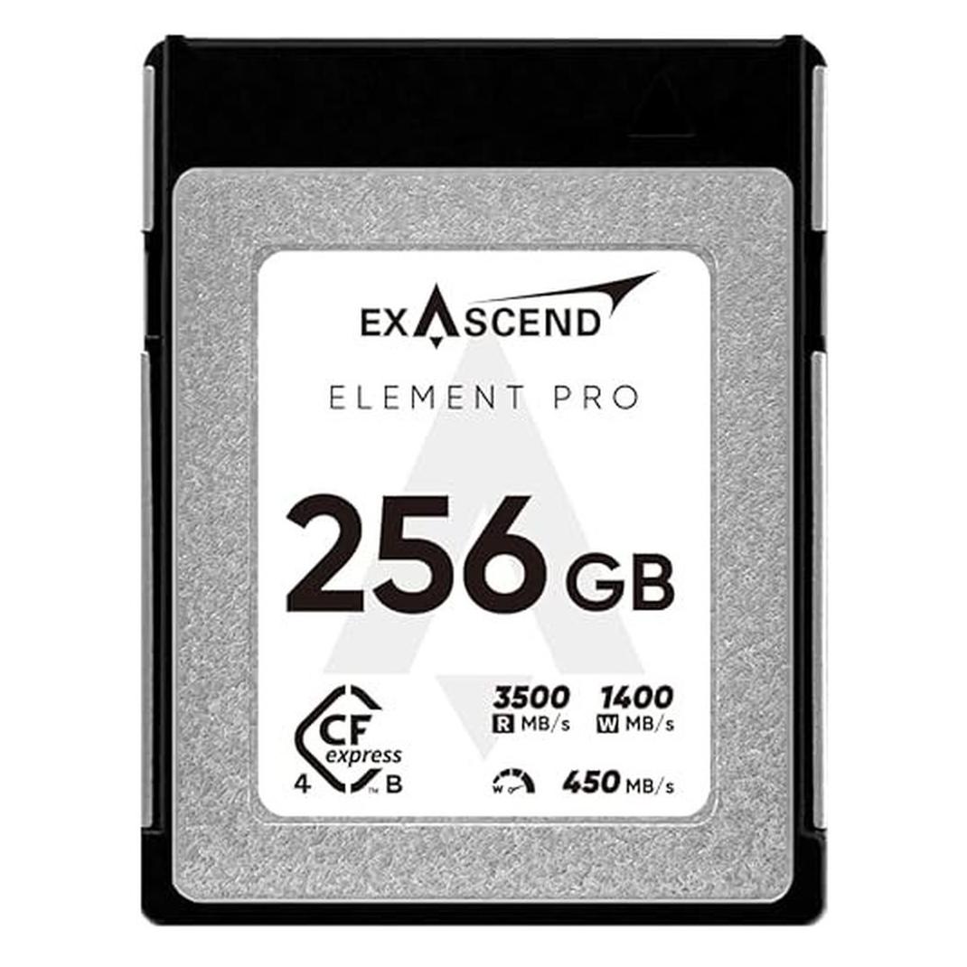 Exascend Element Pro 256GB (Cfexpress B) (256 GB, CFexpress Typ B) (EXPC4SB256GB)