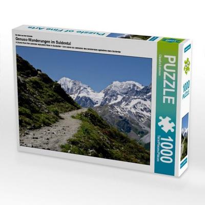 CALVENDO Puzzle Ein Motiv aus dem Kalender Genuss-Wanderungen im Suldental 1000 Teile Puzzle quer | 1000 Teile Lege-Größe 64 × 48 cm Foto-Puzzle für