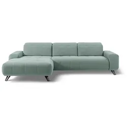Segmüller Werkstätten Ecksofa Marlo02 Stoff Blau